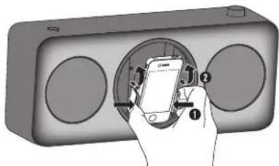PANASONIC SCGT07E - Einsetzen eines iPods/iPhones - 4