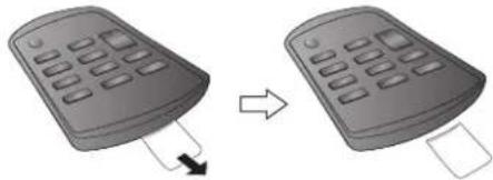 PANASONIC SCGT07E - Die FernbedienungVBorbereiten - 1