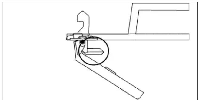 MIELE WS 5080 - La sécurité de la poignée est déclenchée. - 1