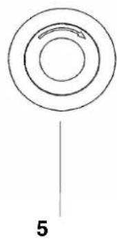 MIELE WS 5080 - Schalterblende - 5
