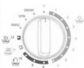 TECHWOOD WM 1042 CB1 - PROGRAM KNOB - 1