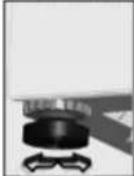 TECHWOOD WM 1042 CB1 - REMOVAL OF TRANSPORTATION SCREWS - 5