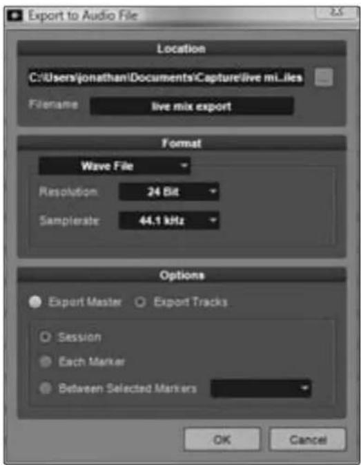 PRESONUS StudioLive 24.4.2AI - Importer directement les fichiers audio de la session de Capture - 1