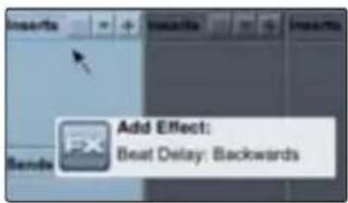 PRESONUS StudioLive 24.4.2AI - Emploi de plug-ins d'effet comme inserts - 2