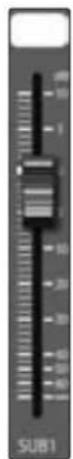 PRESONUS StudioLive 24.4.2AI - Fader de voie groupe. - 1