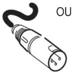 SOUNDCRAFT Gicrac 600 - Remarque : Avant de connecter un micro aux voies 1-4, assurez-vous que l'alimentation fantôme 48 V est désactivée (la Led rouge doit être éteinte) - 1