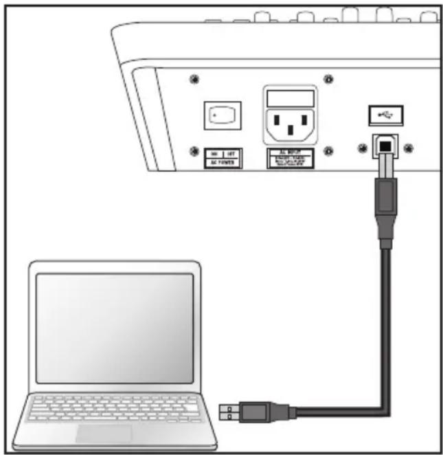 SAMSON MixPad MXP144FX - Connectivité USB (ne concerne que la MXP144FX) - 1