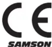 SAMSON MixPad MXP144FX - Información de Seguidad importante - 2