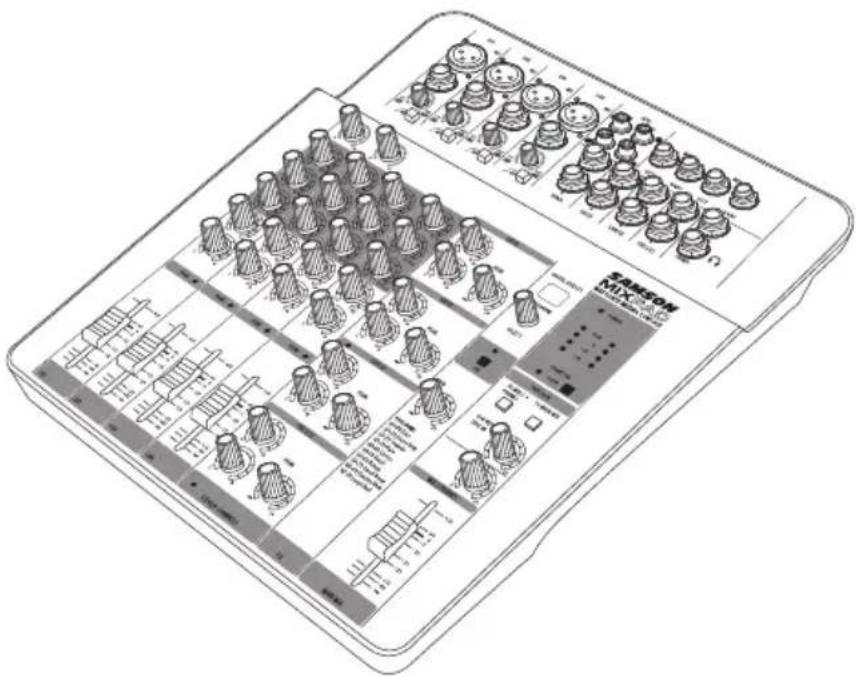 SAMSON MixPad MXP124FX - Características - 1