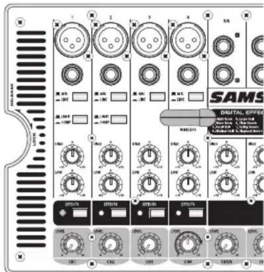 SAMSON Expedition XP1000 - Système sans fil de scène XPD1 (en option) - 2