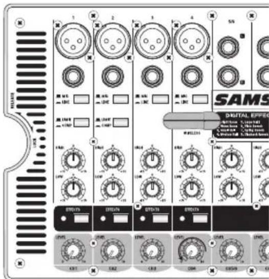 SAMSON Expedition XP1000 - Sistema wireless Stage XPD1 (Opzionale) - 3