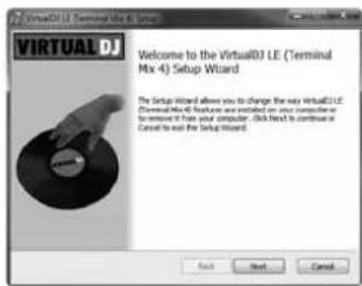 Reloop Terminal X4 - Virtual DJ LE 4-Deck Reloop Edition Installation / Windows - 1