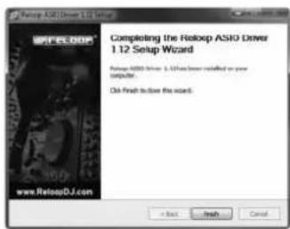 Reloop Terminal X4 - Installation du pilote ASIO - 4