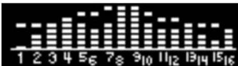 ROLAND M16DX - Touche DISPLAY - 1
