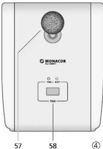 Monacor PA4000PTT - Nueva opción de prioridad de micrófono a partir del número de serie ...-03 - 7