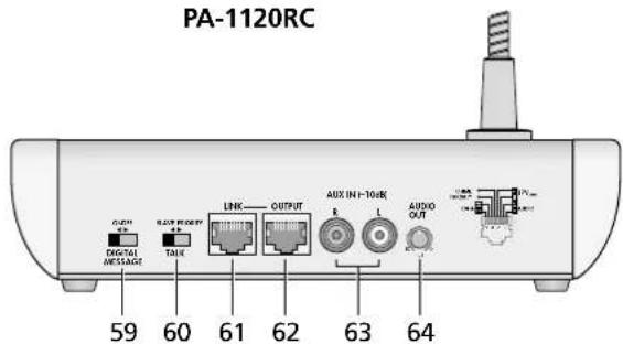 Monacor PA4000PTT - Nueva opción de prioridad de micrófono a partir del número de serie ...-03 - 5