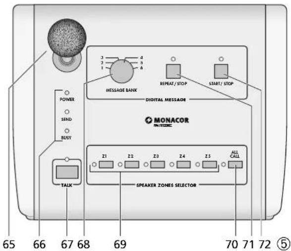 Monacor PA1240 - PA-4300PTT - 2