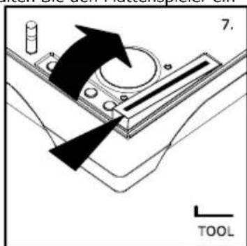 NUMARK TTXUSB - Positionswechsel des Tonhöhen-Faders und der Tastensteuerung - 3