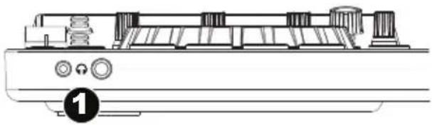 NUMARK NV - Panneau avant - 1