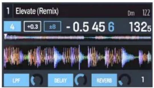 NUMARK NV - Display - 2
