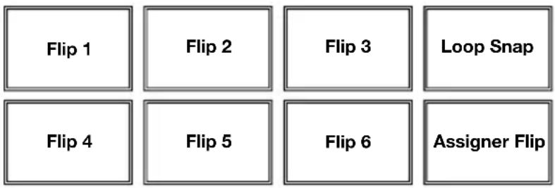 NUMARK NV - Commandes Flip - 1