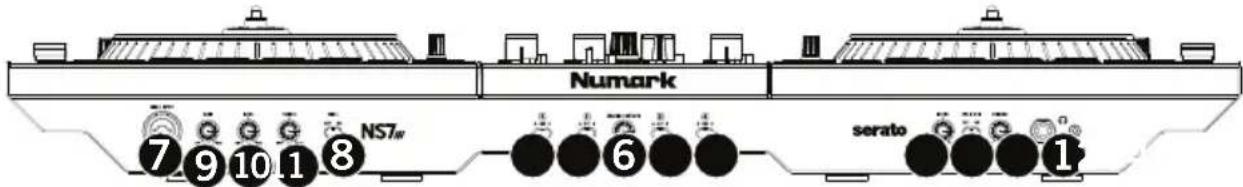NUMARK NS7 3 - Vorderseite - 1