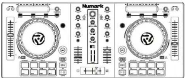 NUMARK Mixtrack 3 - Quick Start / Connection Diagram - 2