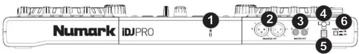 NUMARK IDJ PRO - RÜCKSEITE - 1