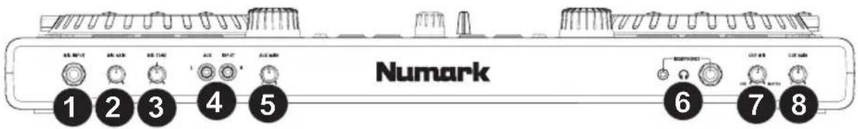 NUMARK IDJ PRO - FRONT PANEL - 1