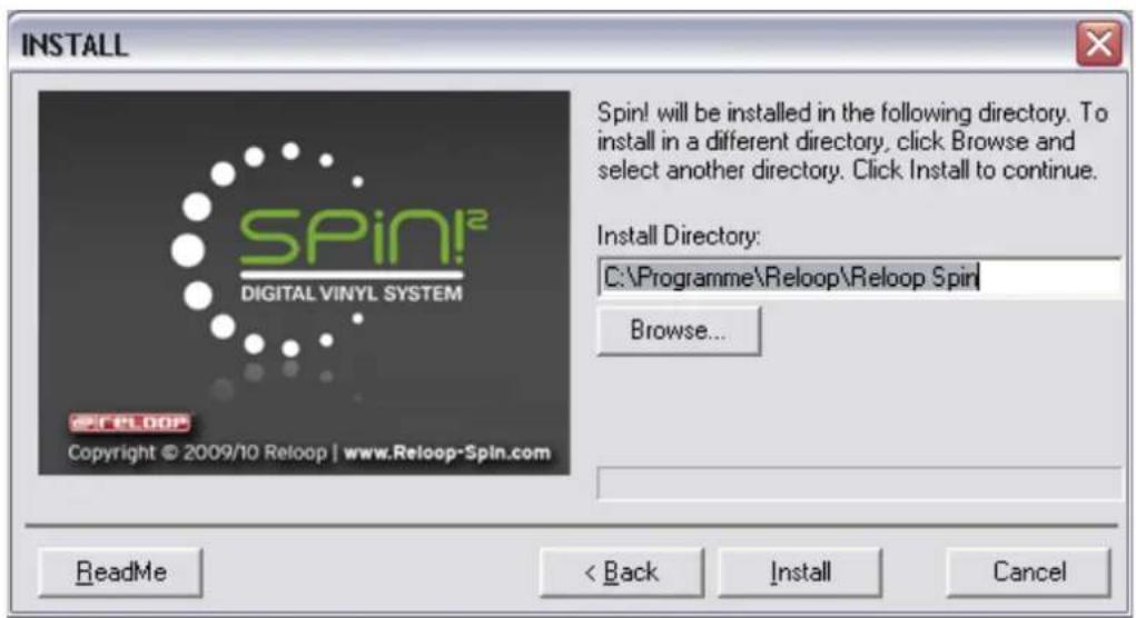 Reloop Spin!2+ - SPIN! 2 SOFTWARE INSTALLATION - 4
