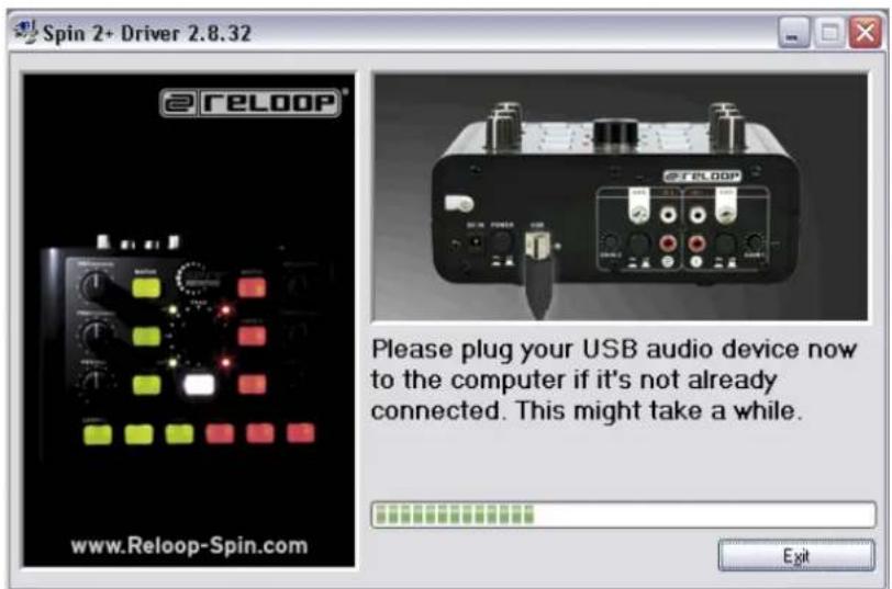 Reloop Spin!2+ - ASIO-PILOT INSTALLATION - 3