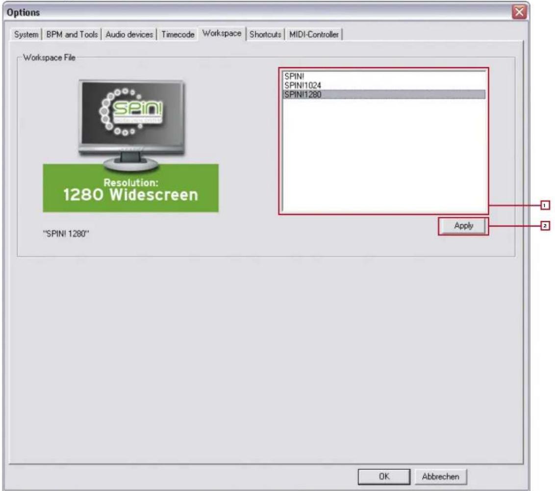 Reloop Spin!2+ - Workspace - 1