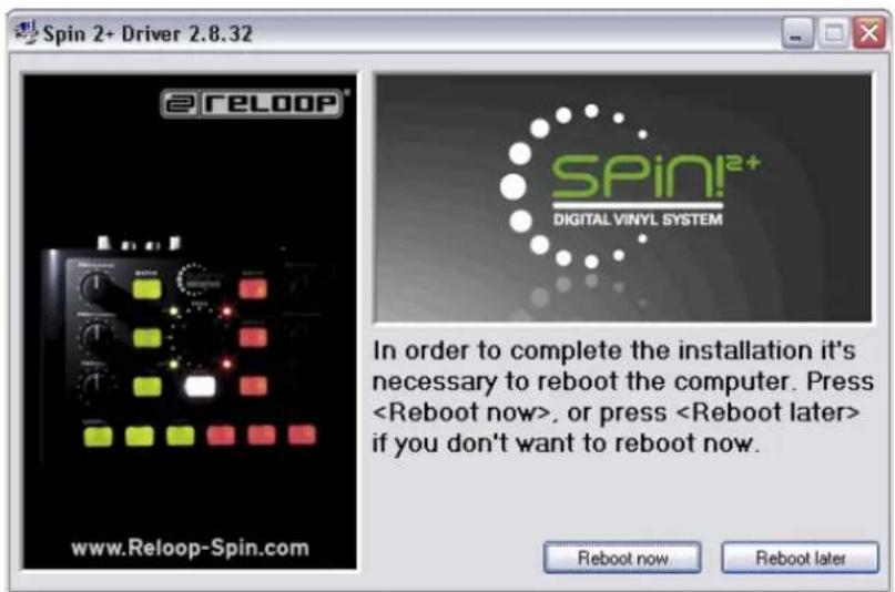 Reloop Spin!2+ - ASIO-PILOT INSTALLATION - 4