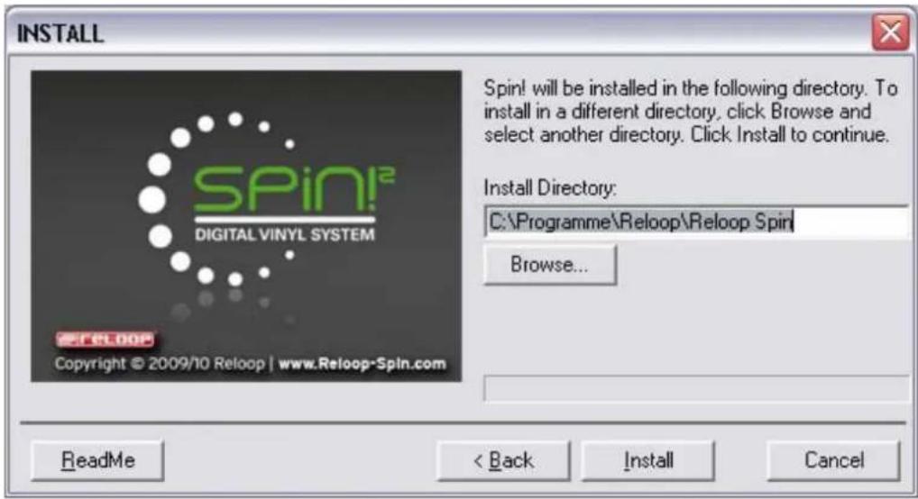 Reloop Spin!2 - SPIN! 2 SOFTWARE INSTALLATION - 4