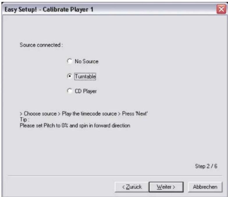 Reloop Spin!2 - Calibrage entrée 1 - 1