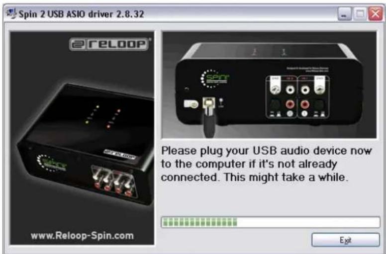 Reloop Spin!2 - ASIO DRIVER INSTALLATION - 2