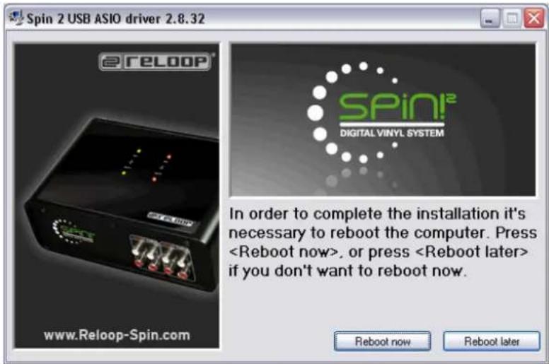 Reloop Spin!2 - ASIO DRIVER INSTALLATION - 3