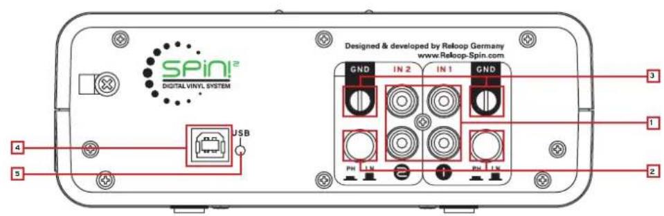 Reloop Spin!2 - BRANCHEMENTS &amp; INSTALLATION DU LOGICIEL - 1