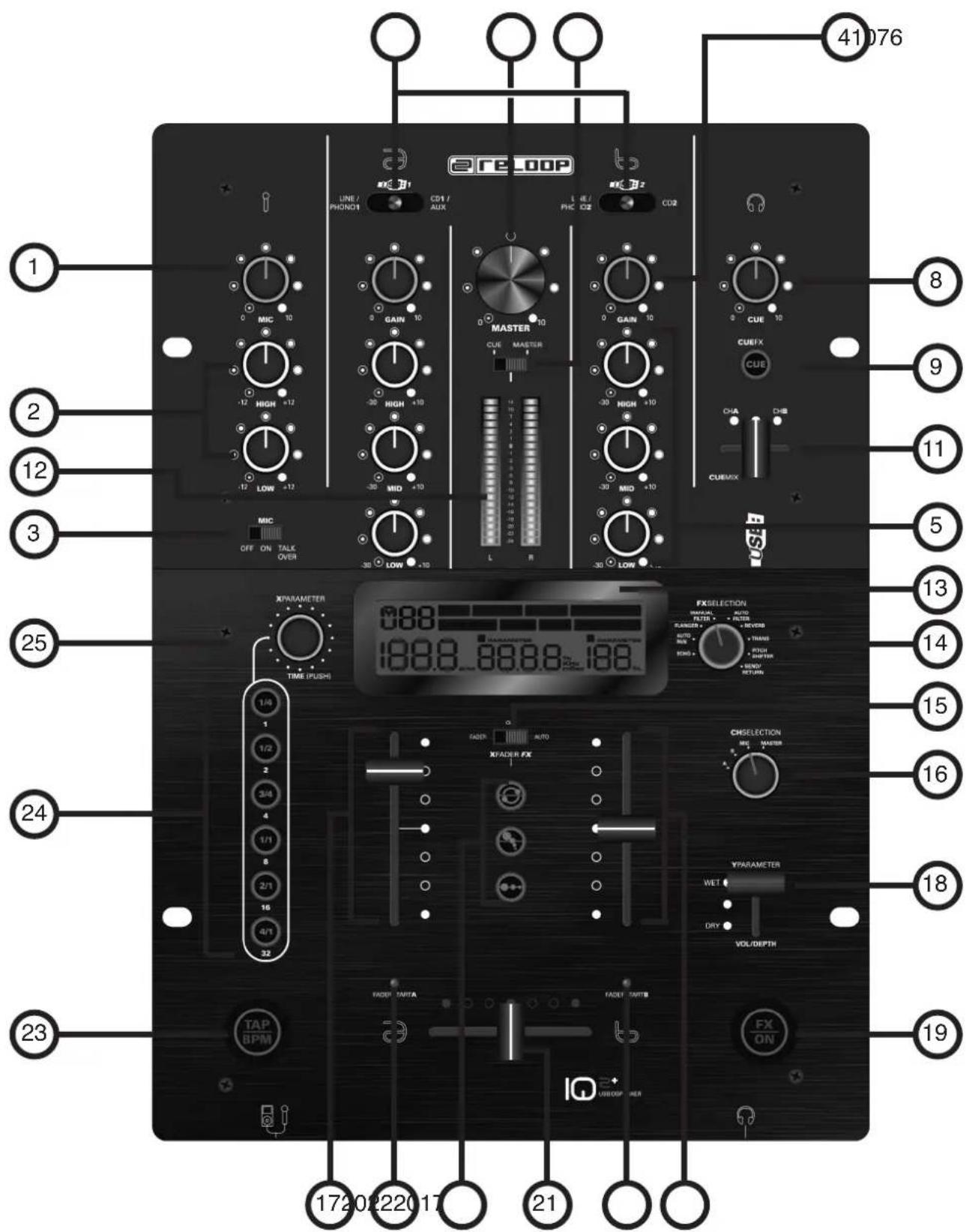 Reloop IQ2+USB - WARTUNG - 1