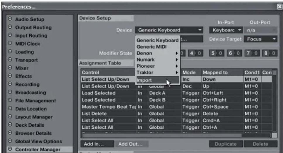 Reloop Contour Interface Edition - MAPPING-IMPORT - 3
