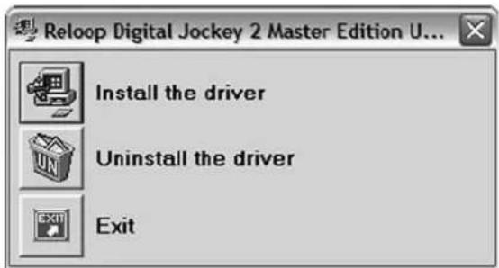 Reloop Digital Jockey 2 Master Edition - PREMIERS PAS/INSTALLATION DU PILOTE ASIO - 2