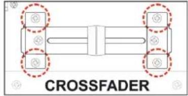 DAP-Audio Core Mix4 USB - Comment remplacer le crossfader - 1