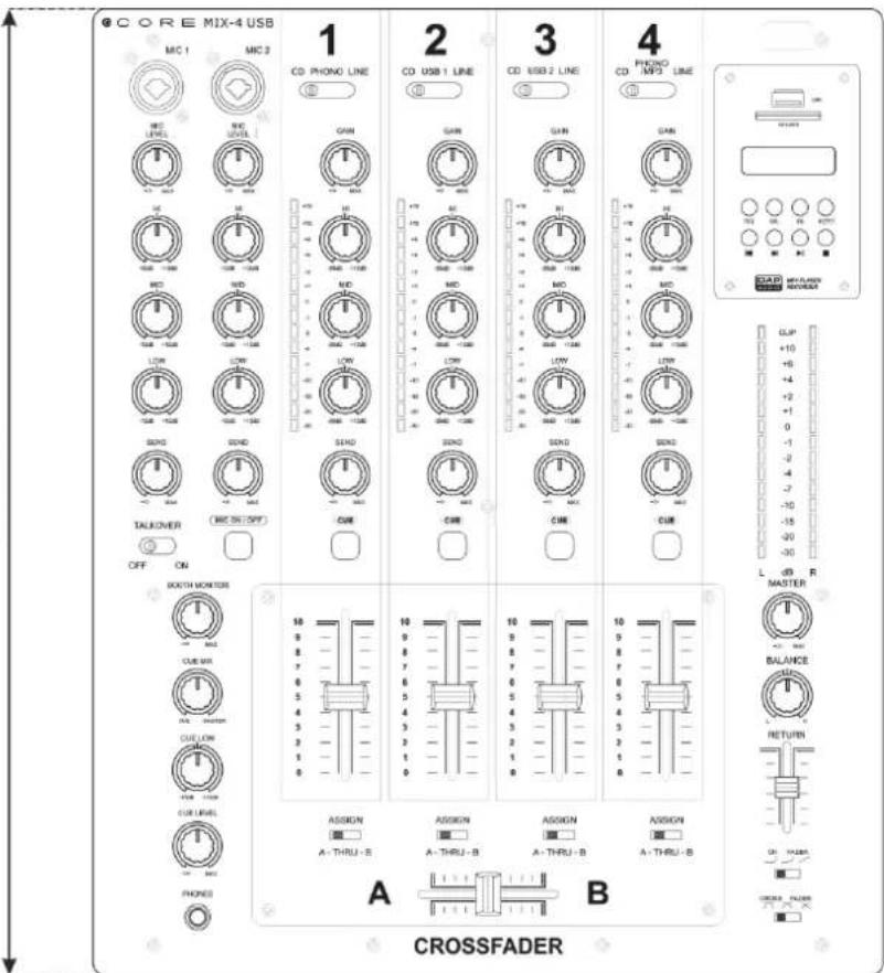 DAP-Audio Core Mix4 USB - Caracteristiques du produit - 3
