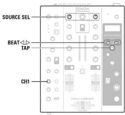 DENON DNX600 - Mode MASTER - 1