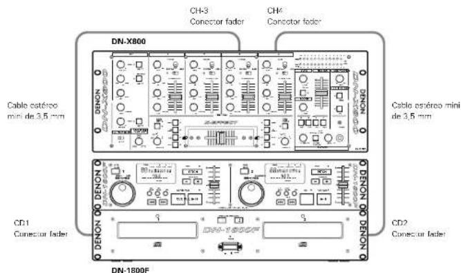 DENON DNX800 - FADER START (comienzo con fader) - 1