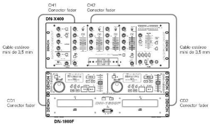 DENON DNX400 - FADER START (comienzo con fader) - 1