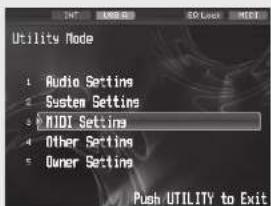 DENON DNX1700 - Opérations de couche MIDI - 1