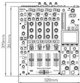 DENON DNX1700 - Sortie audio USB - 1