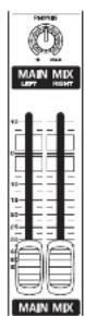 BEHRINGER Xenyx 1222 FX - Main Mix, tomas Main Out e ligacao de 23 - 1
