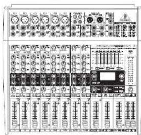 BEHRINGER Xenyx 1222 FX - Istruzioni per l'uso - 1